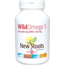 New Roots Wild Omega 3 EPA 660 mg DHA 330 mg
